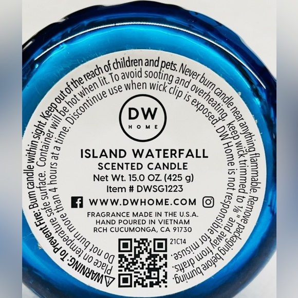 DW Home  NEW ISLAND WATERFALL Candle - Picture 3 of 5